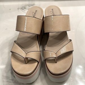 Naked Feet Platform Sandal size W9 - LIKE NEW
